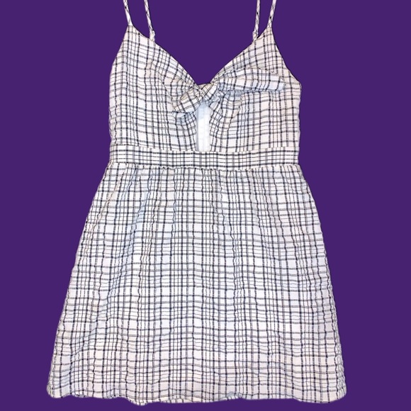 The Impeccable Pig Dresses & Skirts - The Impeccable Pig Plaid Fit & Flare Mini Dress